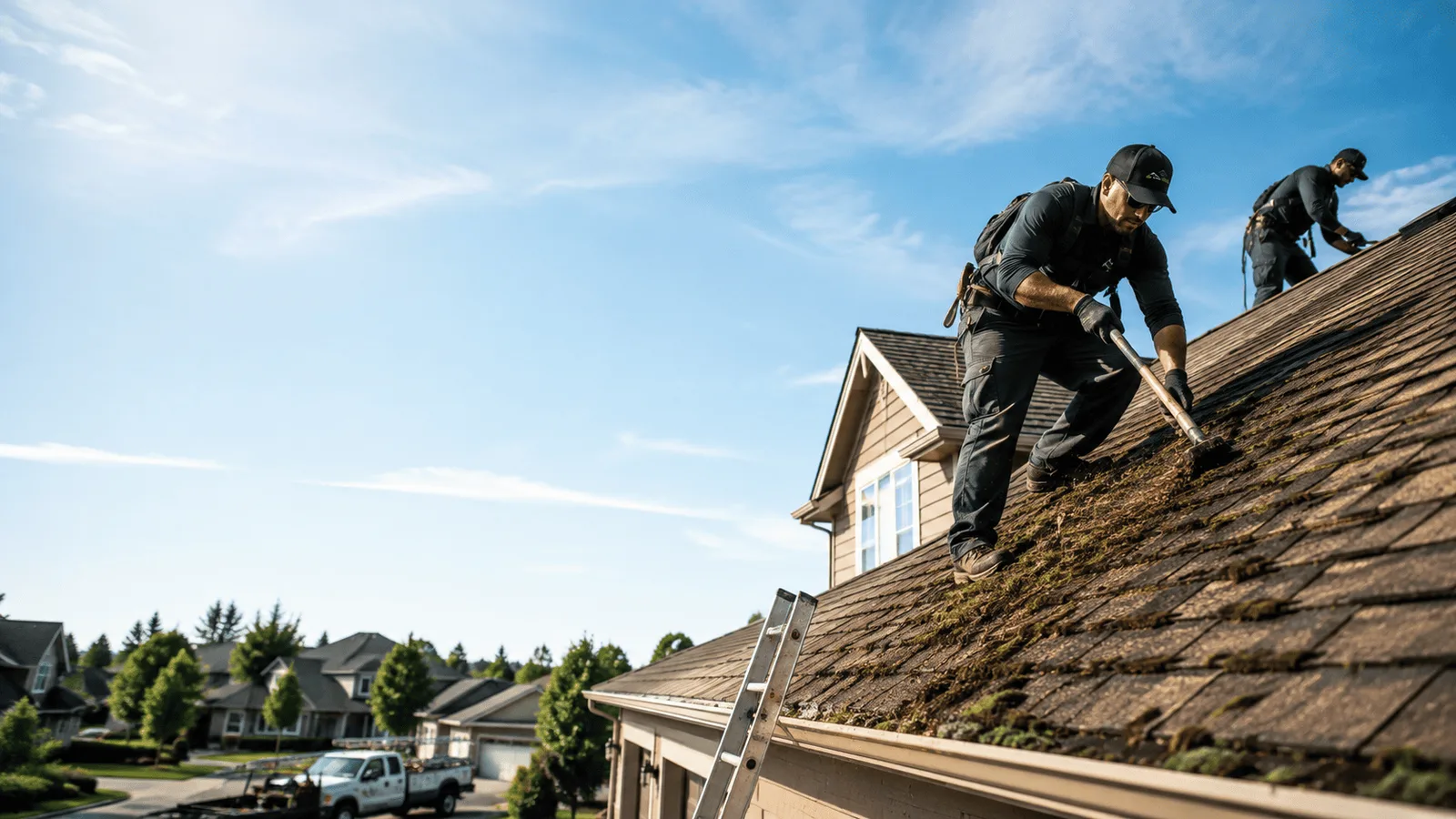 Roof Moss Removal in West Ridge, AR near me